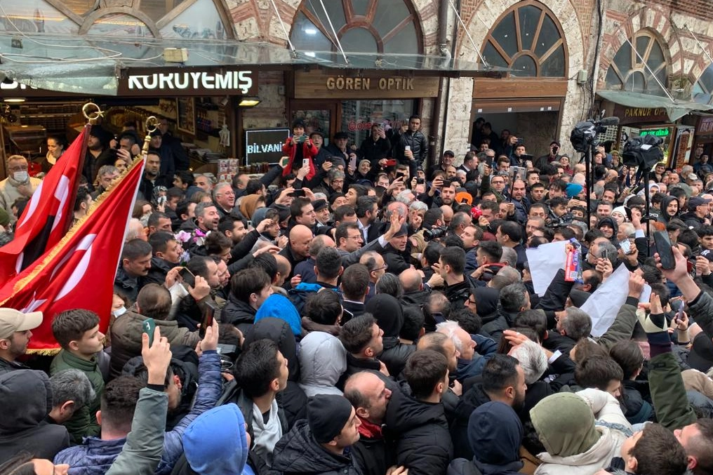 İmamoğlu'nun Bursa gezisinden kareler