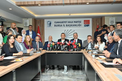 Özgür Özel Bursa'da: İktidar mali darbe yapıyor ama başaramayacaklar