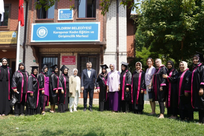 Karapınar Kadın Eğitim ve Girişimcilik Merkezi mezunlarını verdi