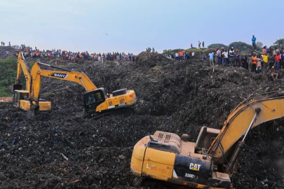 Uganda'daki çöp toplama alanının çökmesi sonucu ölenlerin sayısı 21'e yükseldi