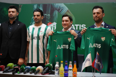 Bursaspor'un forma göğüs sponsoru Atış Grup oldu