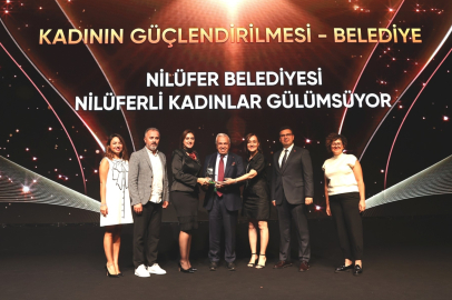 Nilüfer Belediyesi’ne sürdürülebilirlik ödülü