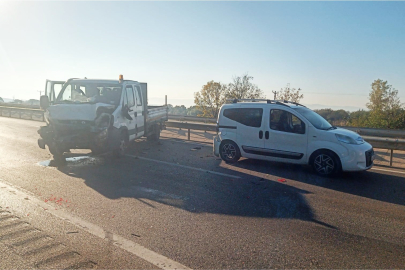 Karacabey'de zincirleme kaza: 9 yaralı