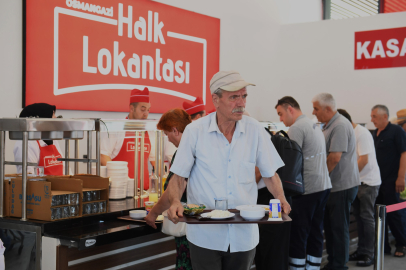 Osmangazi Halk Lokantası’ndan 150 bin kişi faydalandı