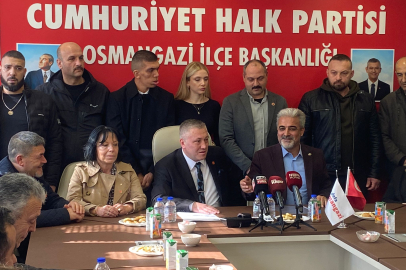 Barış Güvenç, CHP Osmangazi İlçe Başkanlığı için adaylığını açıkladı